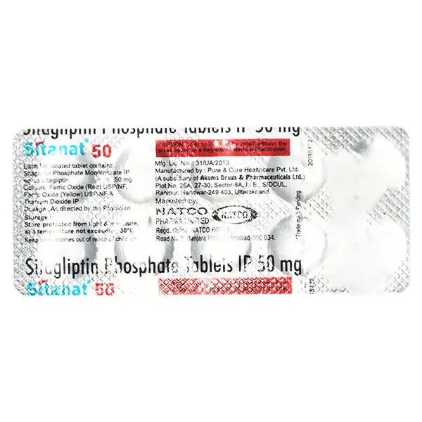 Sitanat 50mg Tablet